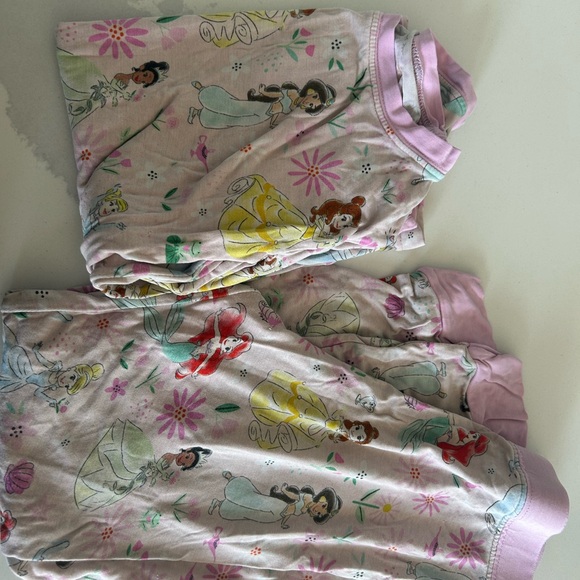 Little Sleepies Other - Disney Princess Pink Pajamas for Kids